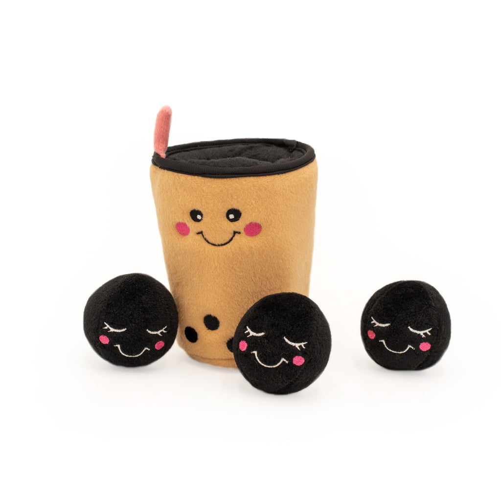 Zippy Burrow Bubble Tea Interactive Dog Toy
