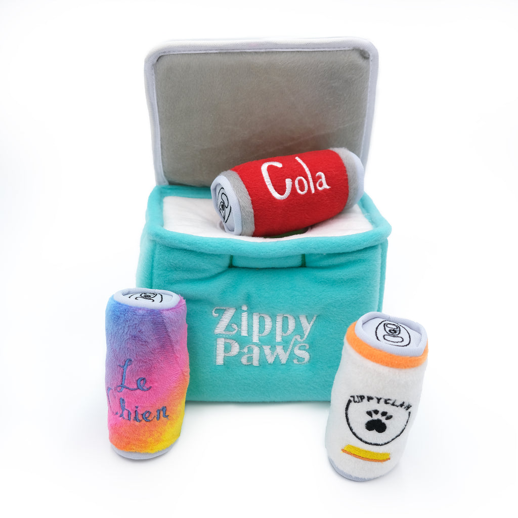 Happy Hour Crusherz Burrow Cooler Dog Toy