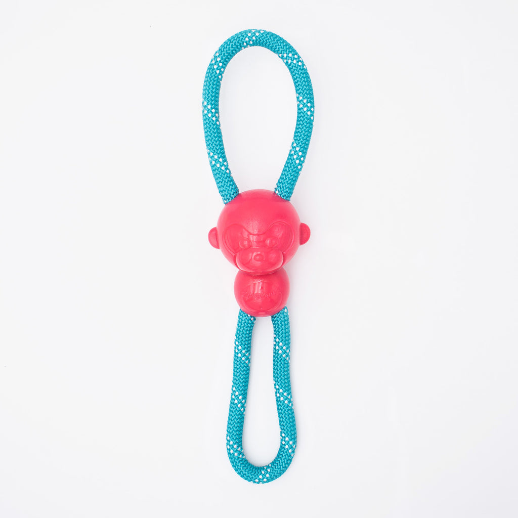 Zippy Tuff Monkey RopeTugz - Pink