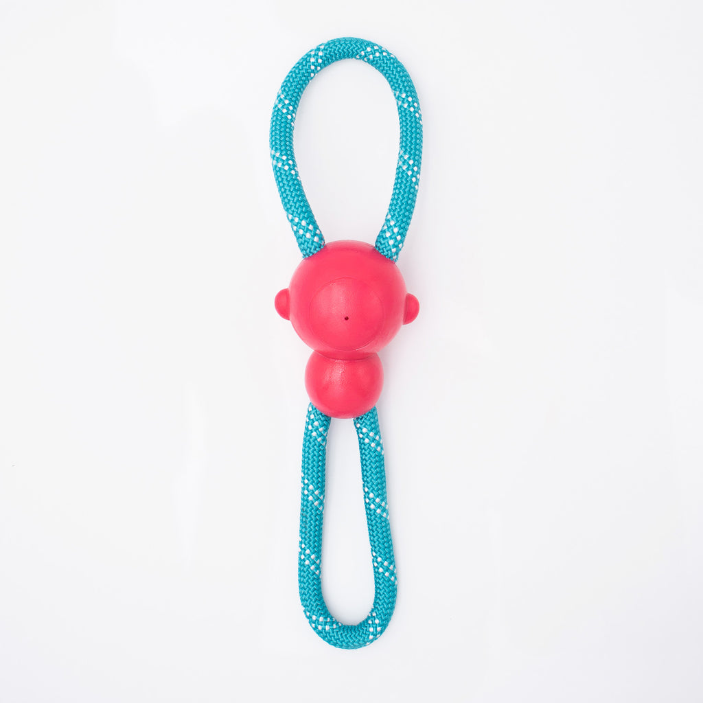 Zippy Tuff Monkey RopeTugz - Pink