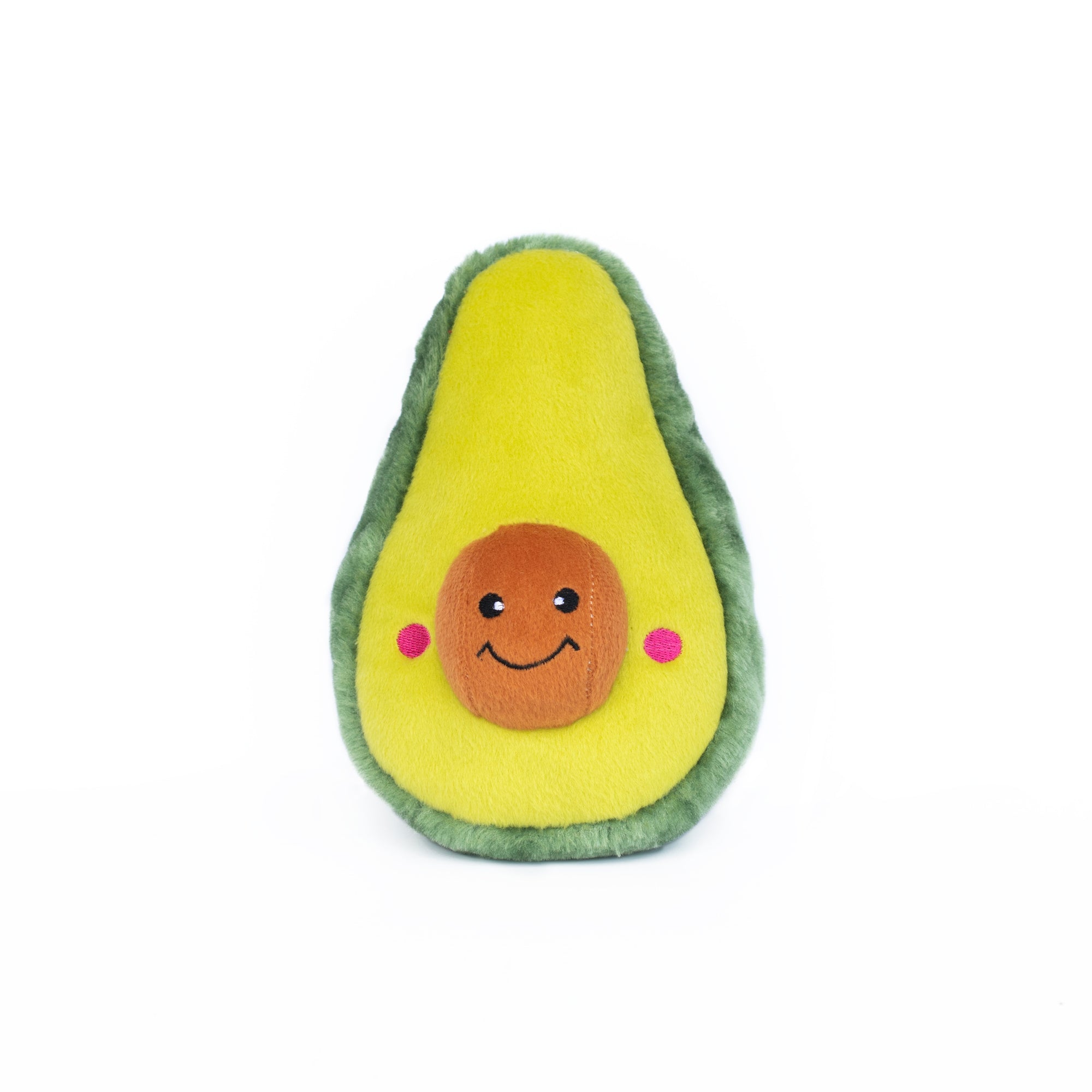 NomNomz Avocado Plush Dog Toy