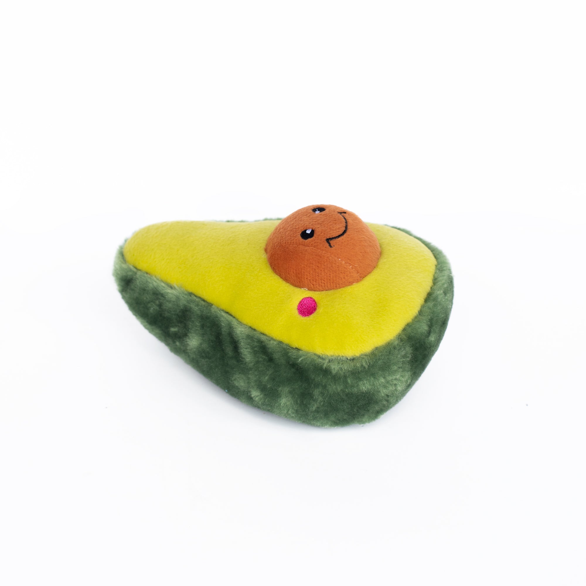 NomNomz Avocado Plush Dog Toy