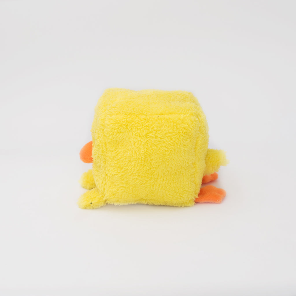 Squeakie Blocks Duck Plush Dog Toy