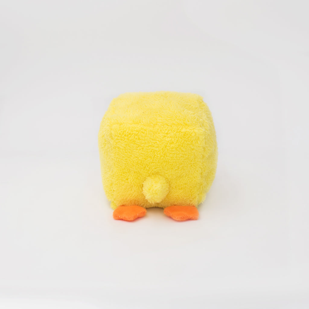 Squeakie Blocks Duck Plush Dog Toy